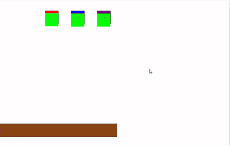 2D Physics Engine Simulation Preview