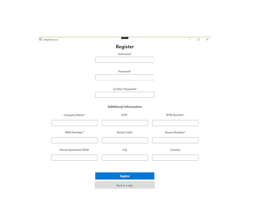 Invoice Creator New Invoice